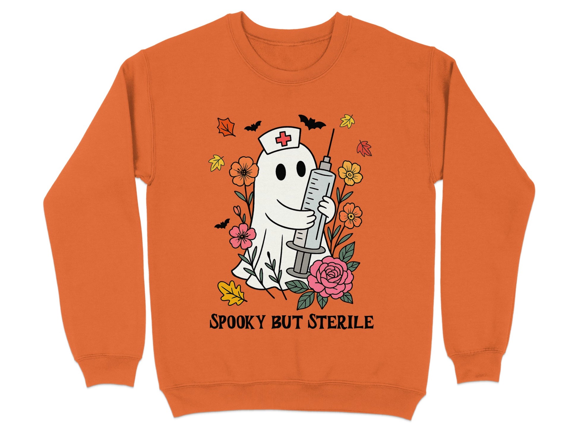 Spooky But Sterile Nurse Ghost Halloween Themed product