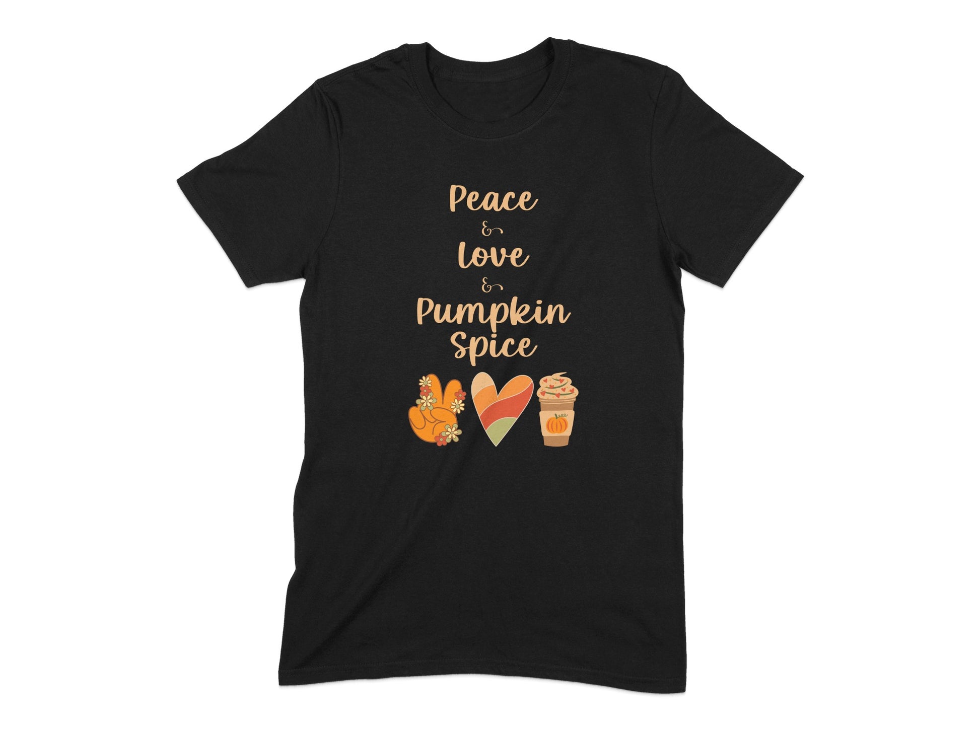 Peace Love and Pumpkin Spice Graphic Tee product type