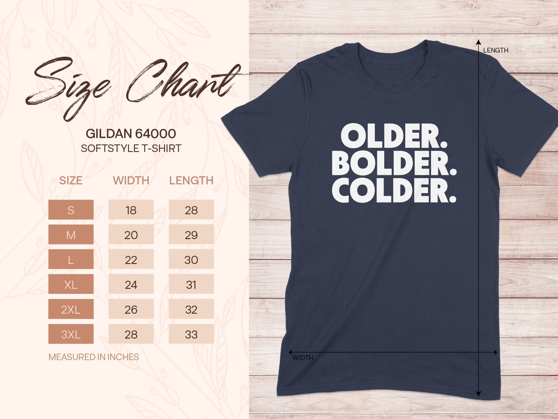 Older Bolder Colder Softstyle T-Shirt product type