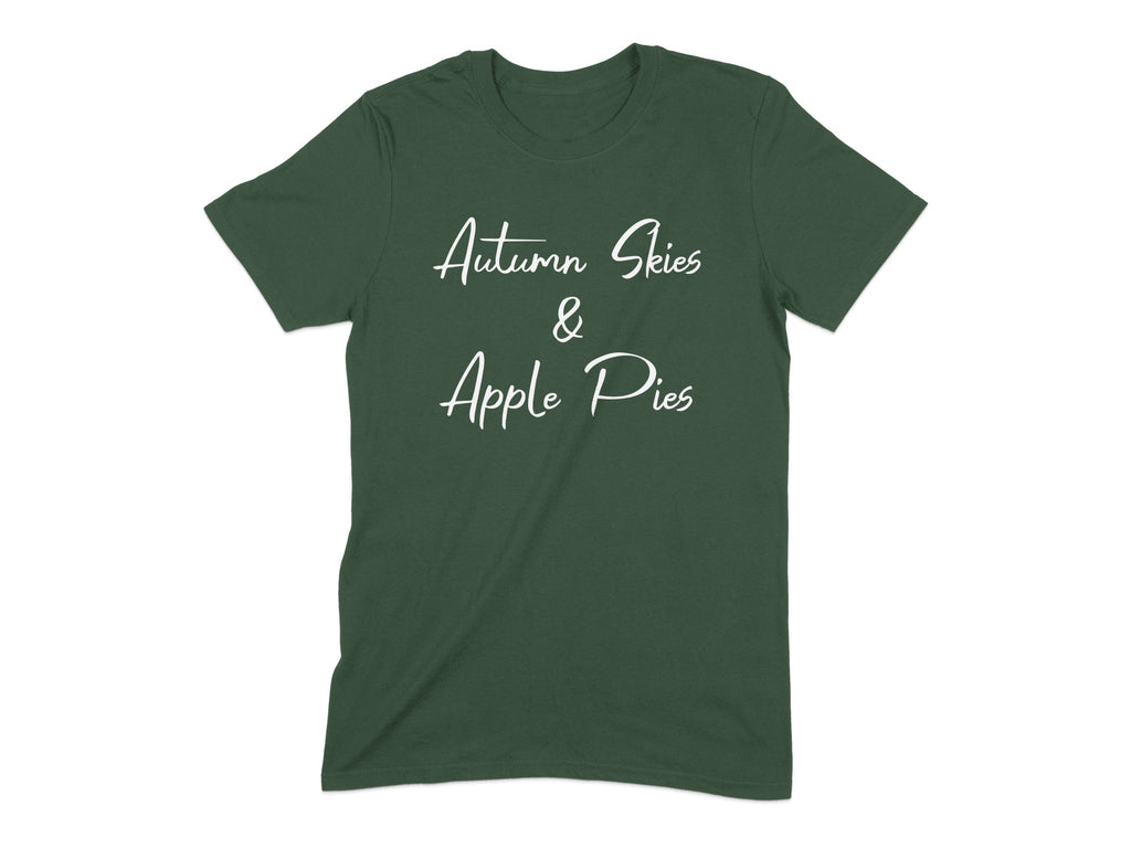 Autumn Skies and Apple Pies T-Shirt product