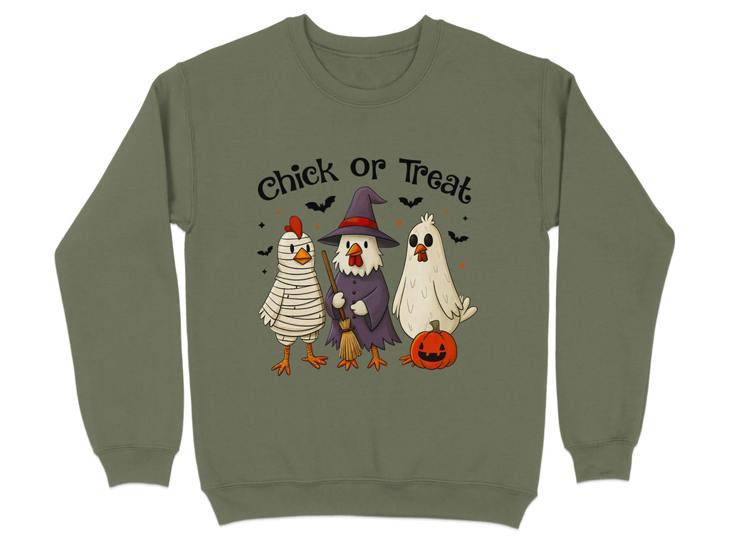 Festive Chick or Treat Halloween Themed Apparel Product