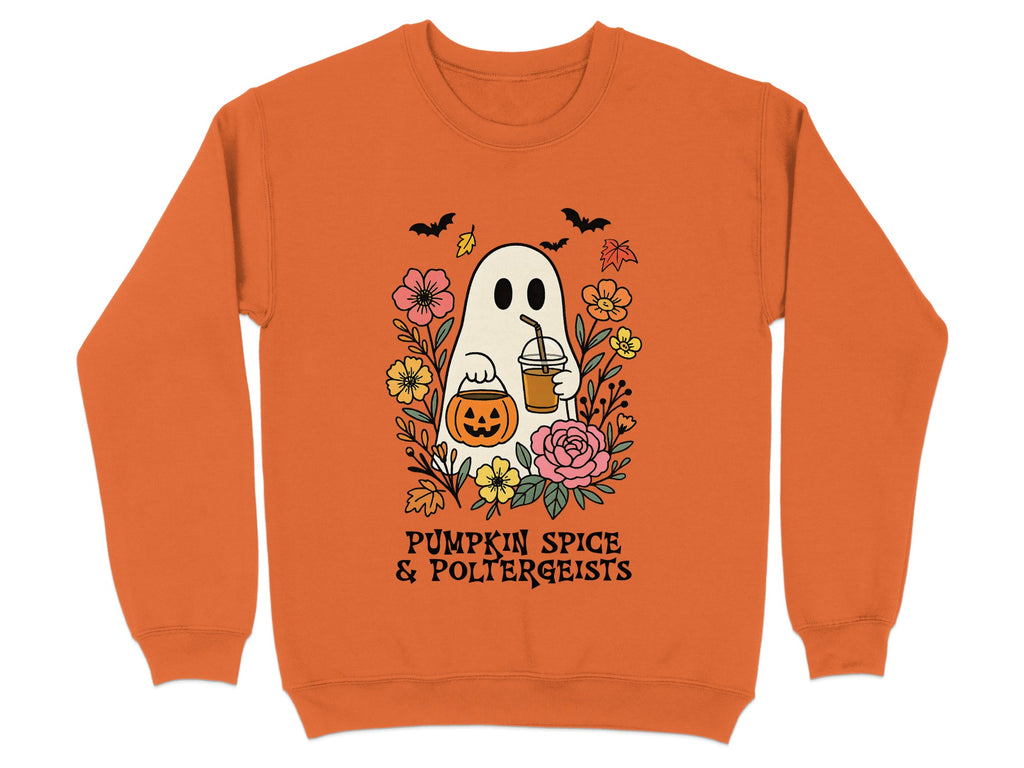 Pumpkin Spice and Poltergeists Fall Sweatshirt product
