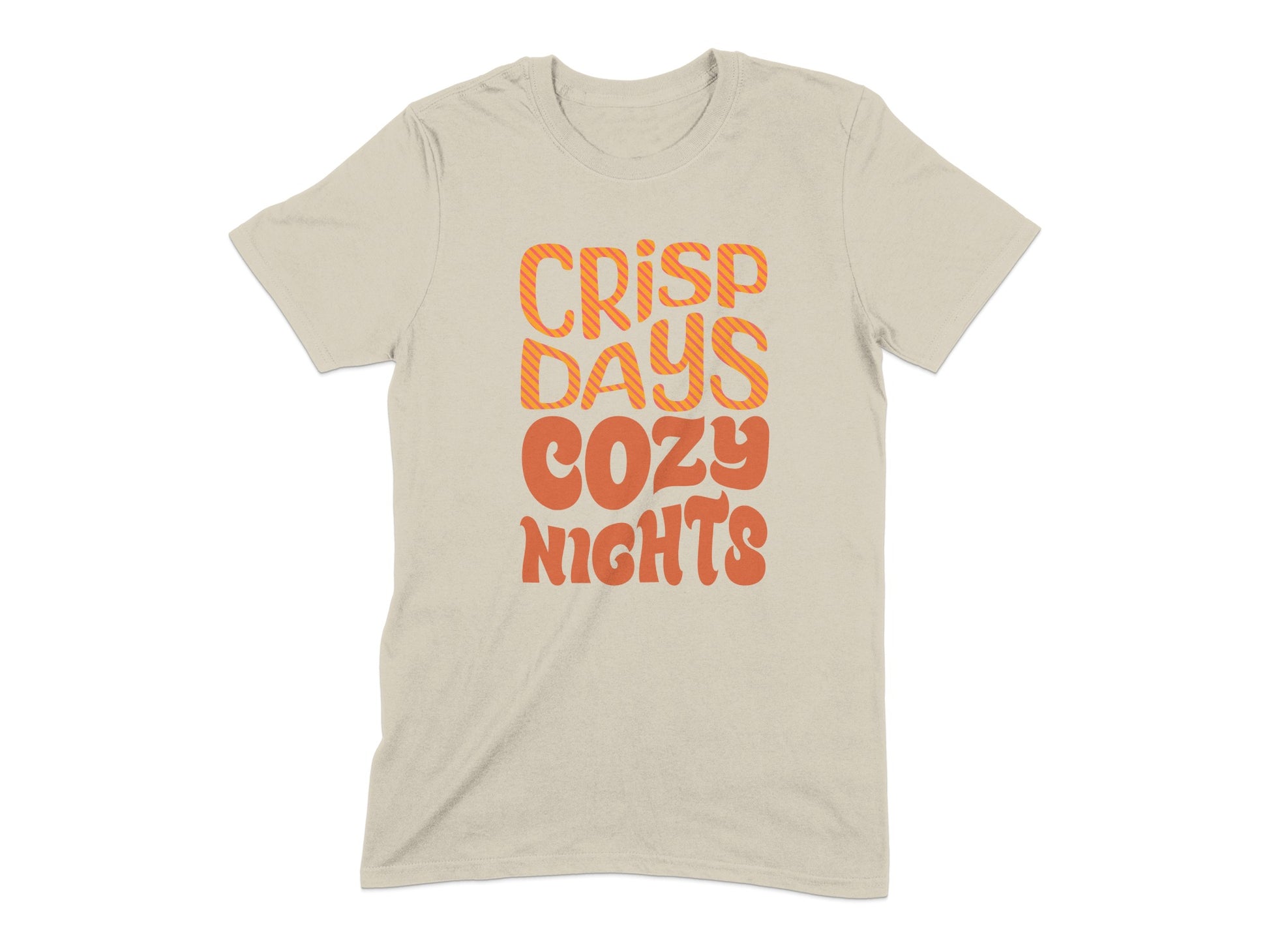 Crisp Days Cozy Nights Graphic Tee Shirt product type