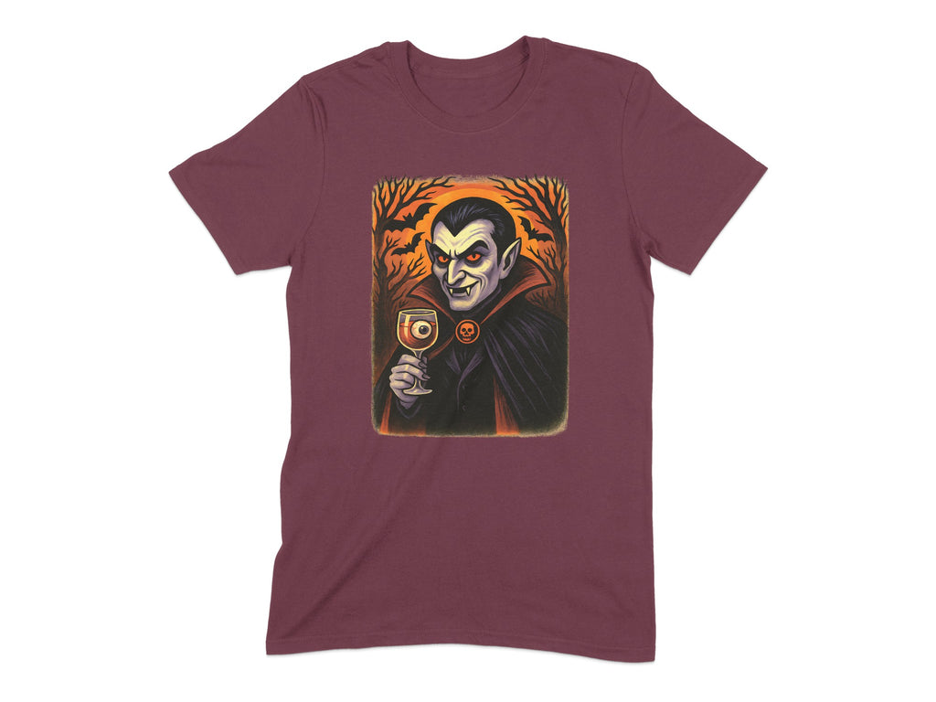 Creepy Vampire with Dramatic Background T-shirt product