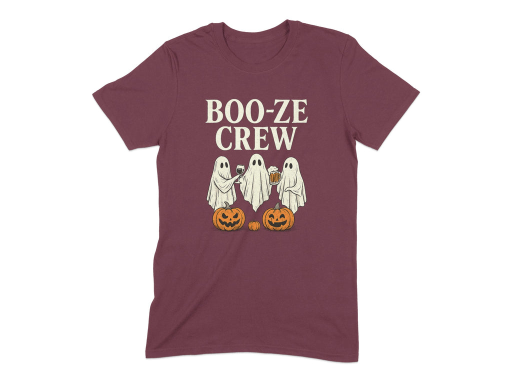 Fun Boo-ze Crew Halloween Themed Ghosts T-shirt product type