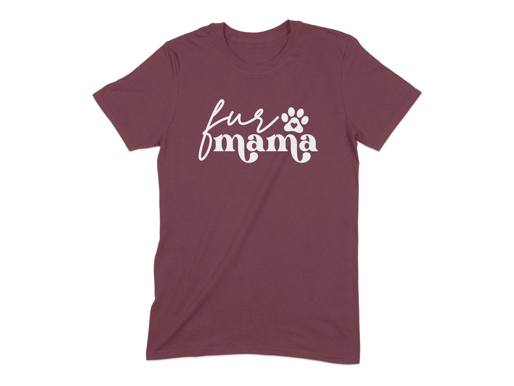 Fur Mama Stylish Graphic Tee for Pet Lovers product type