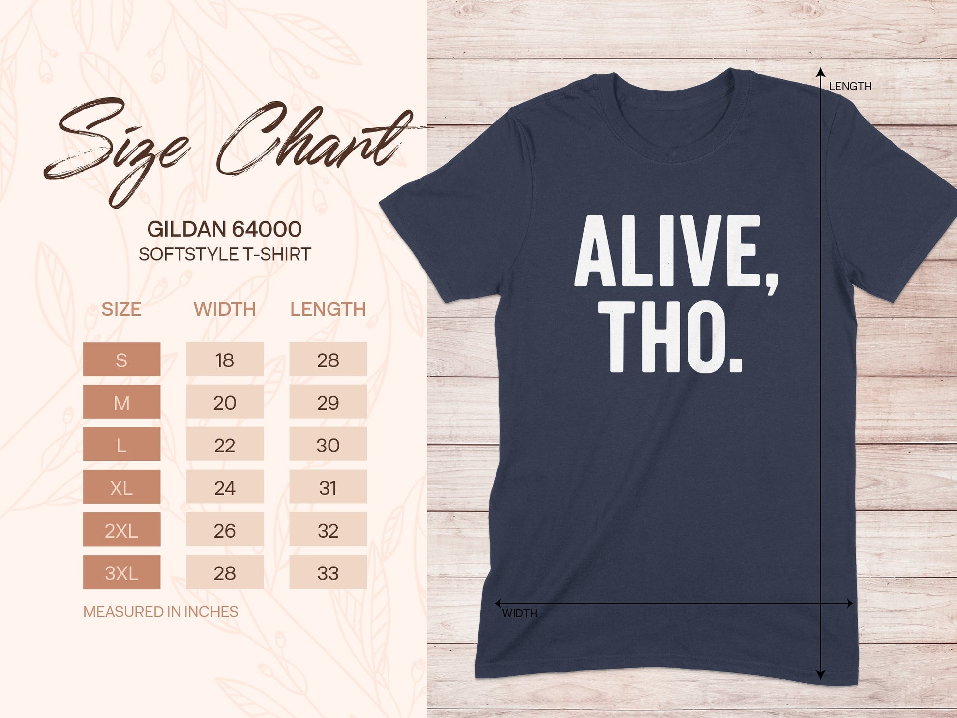 ALIVE THO Bold Graphic Slogan T-Shirt product type