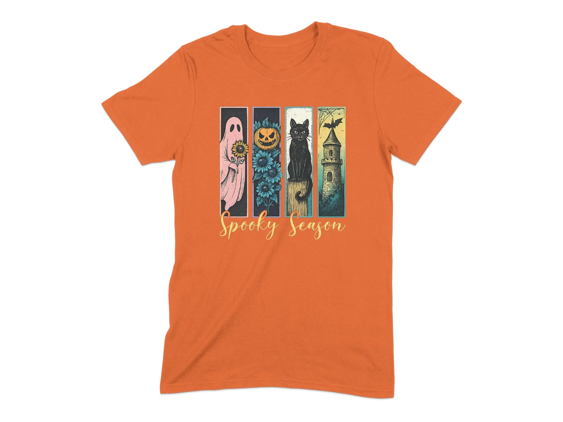 Spooky Season Orange Halloween T-shirt product type
