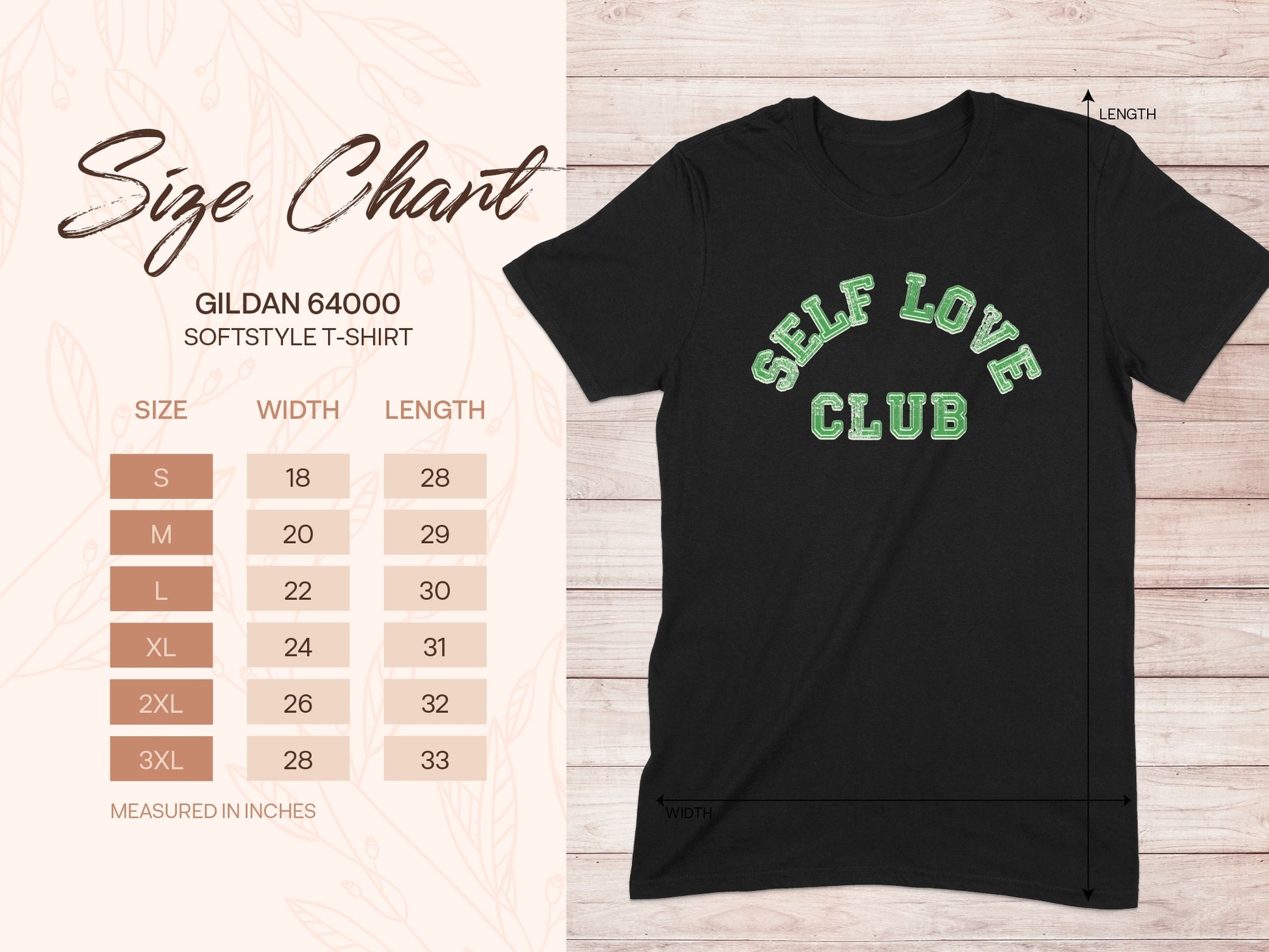 Self Love Club Black Unisex Softstyle T-Shirt product type