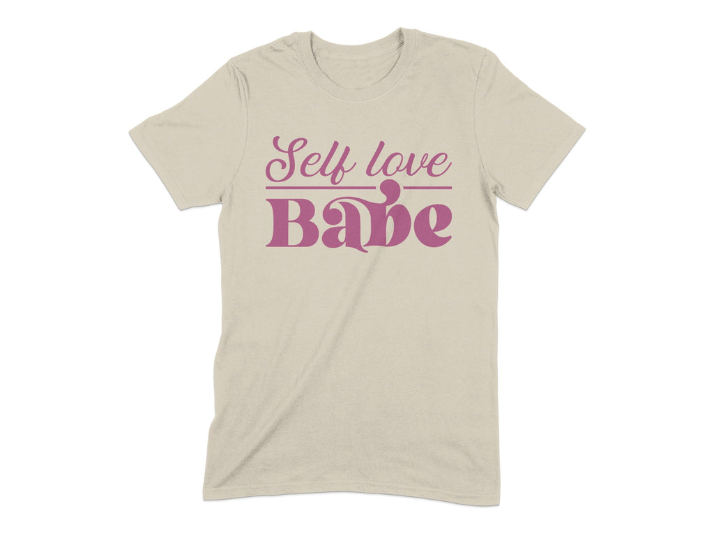 Self Love Babe Printed Graphic Tee Shirt product