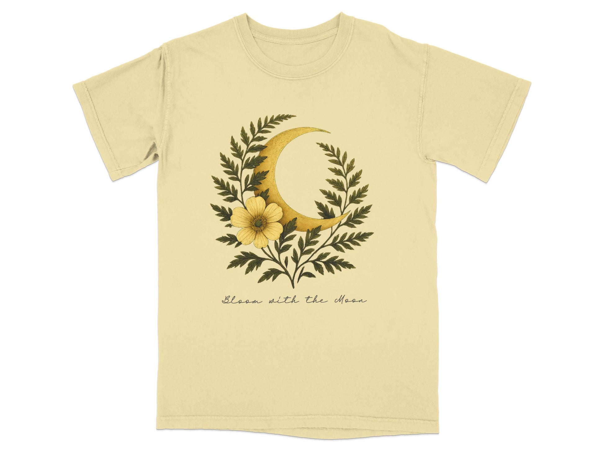 Glean with the Moon Graphic Floral Moon Shirt product