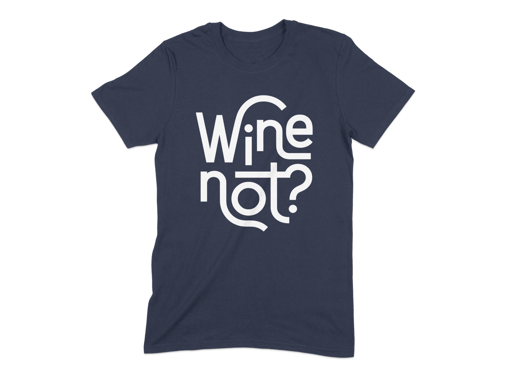 Wine Not Graphic Statement Tee Shirt product