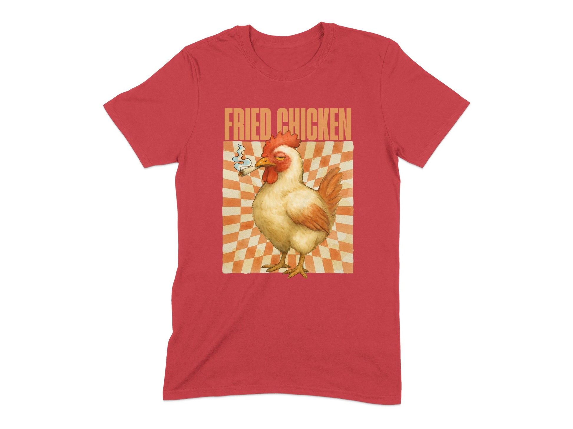 Fried Chicken Design Graphic Tee Shirt product type