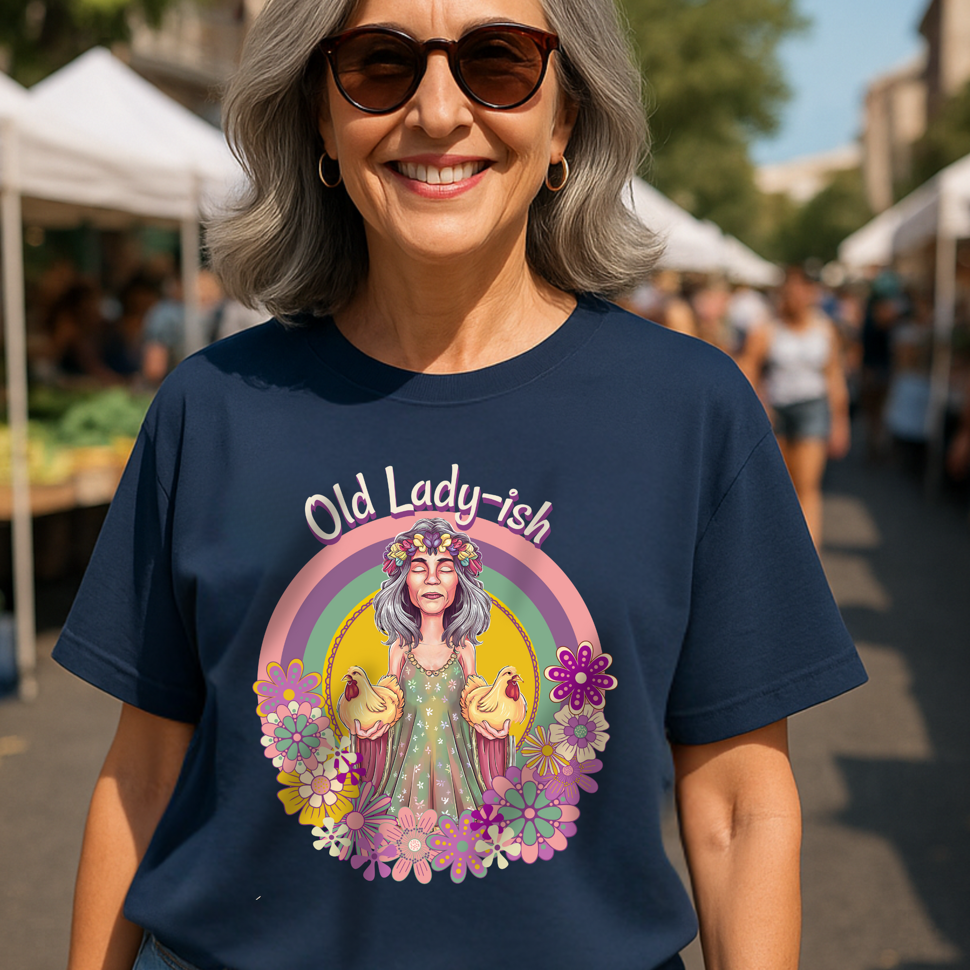 Old Lady-ish Funny Gen X T-Shirt | XS-5X