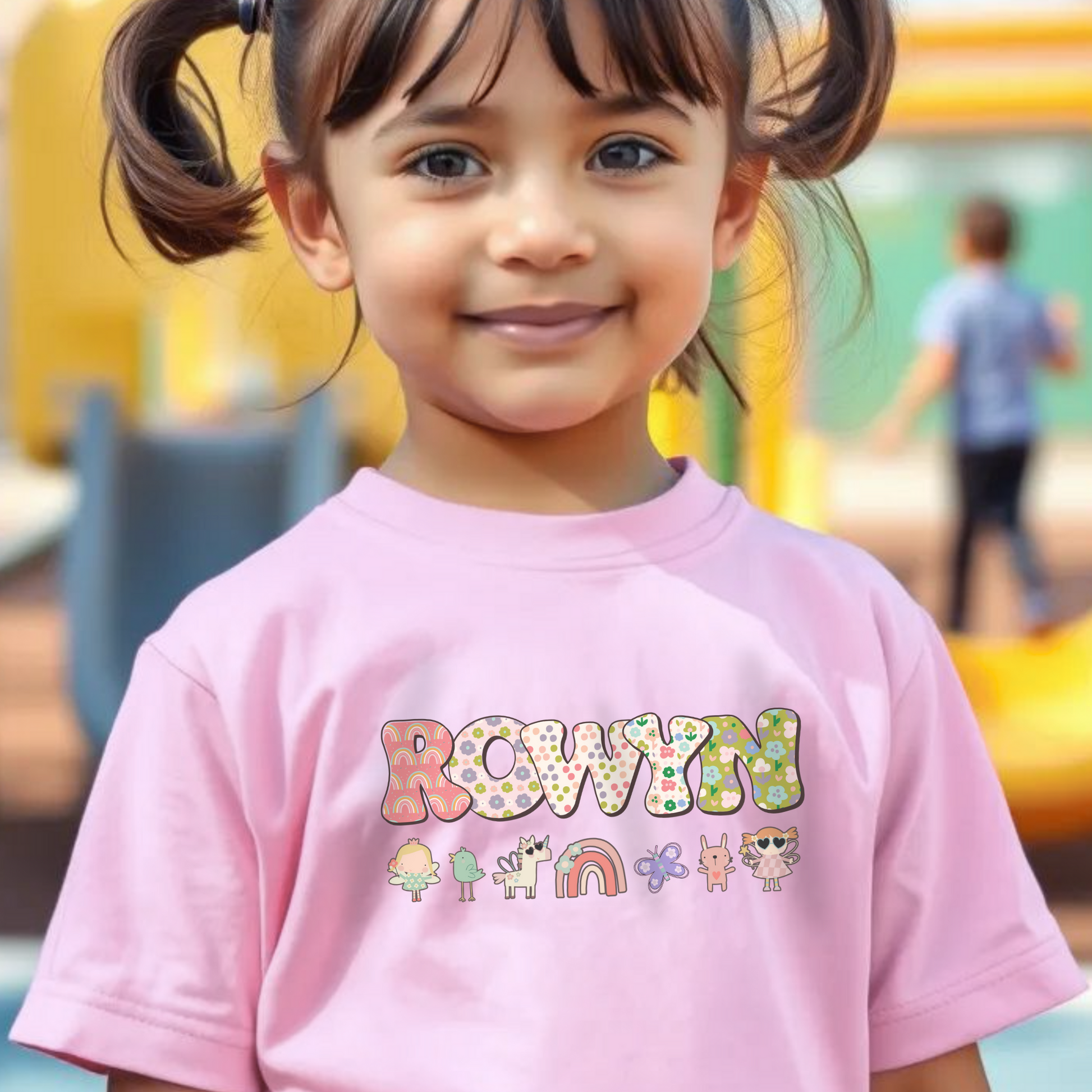 Personalized T-Shirt for Kids – Toddler Size 2T-5T - Custom Name