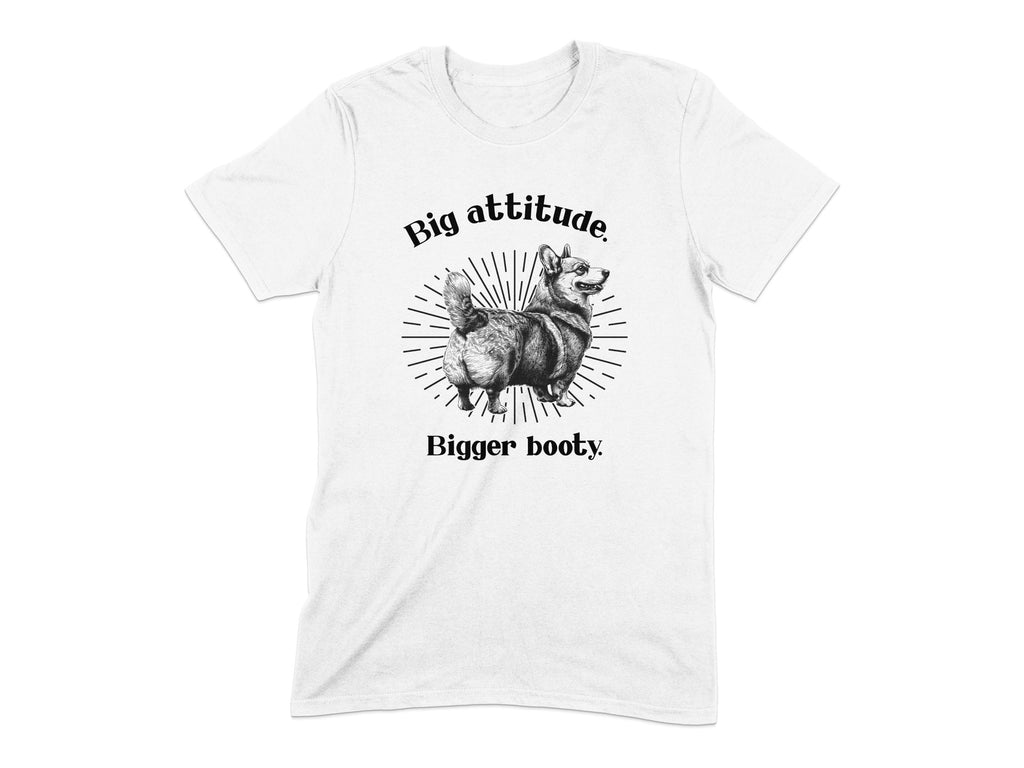 Big Attitude Bigger Booty Graphic Tee product