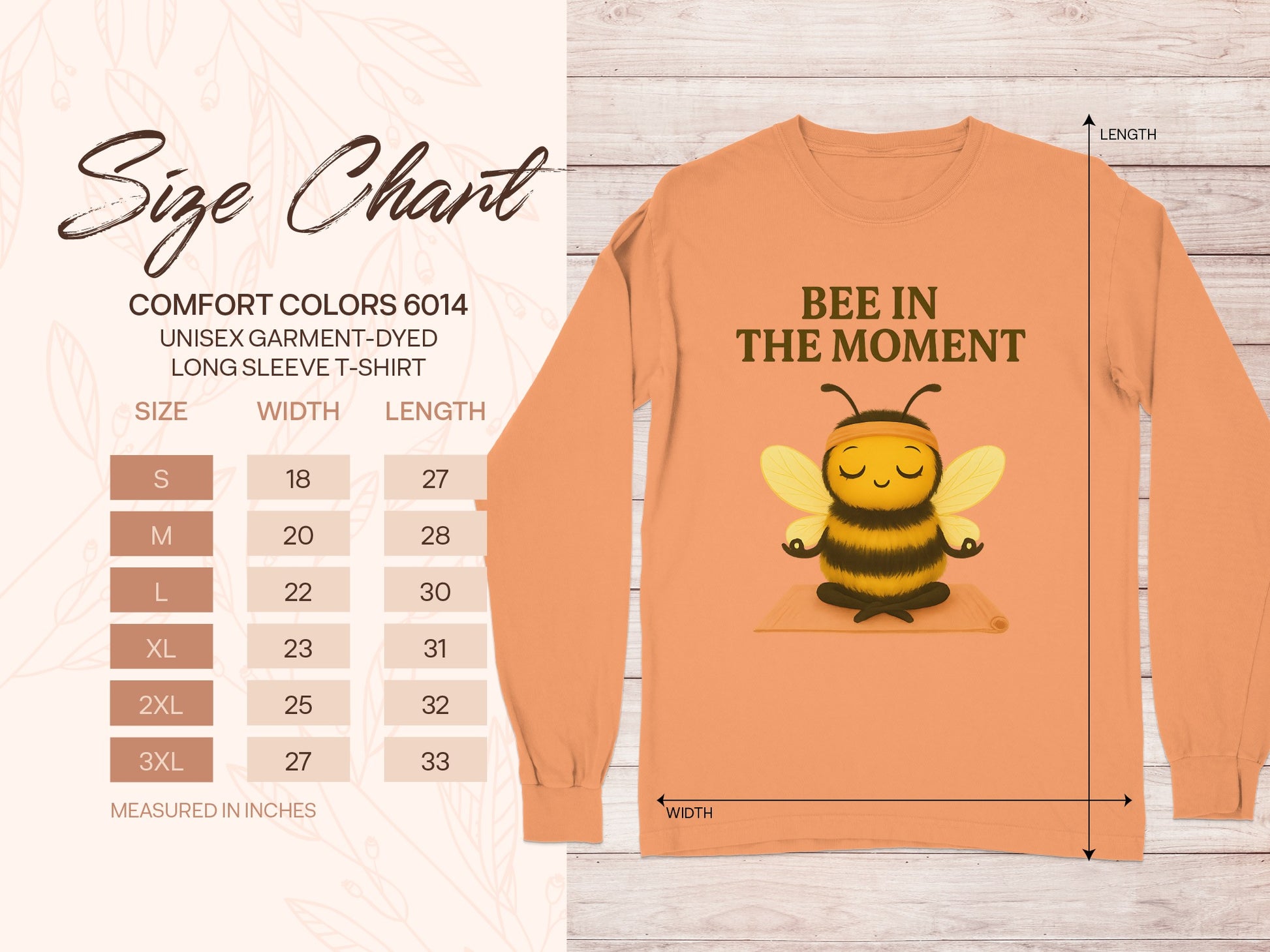 Bee In The Moment Graphic Long Sleeve T-Shirt product