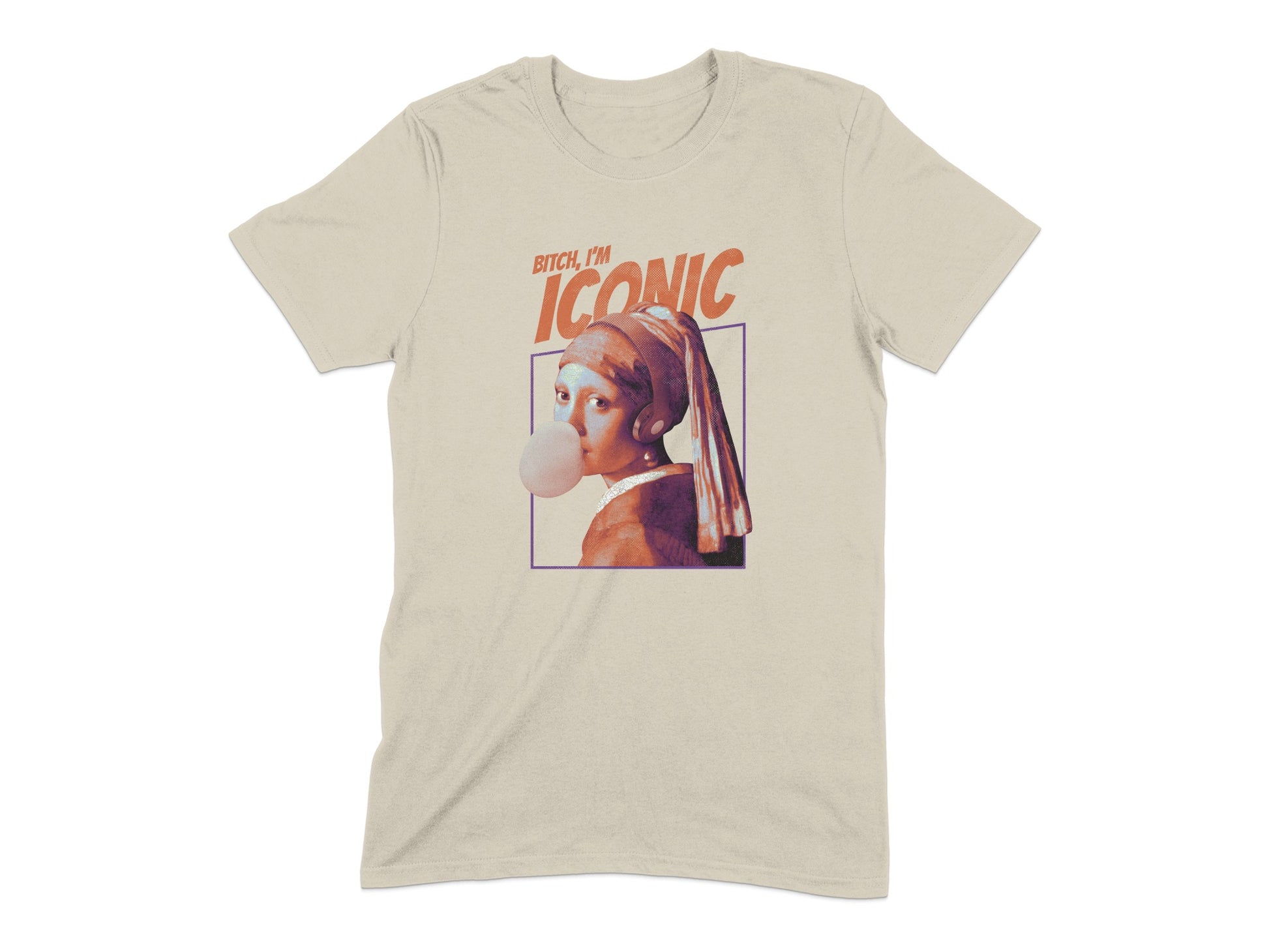Bitch I'm Iconic Graphic Tee Statement Shirt product type