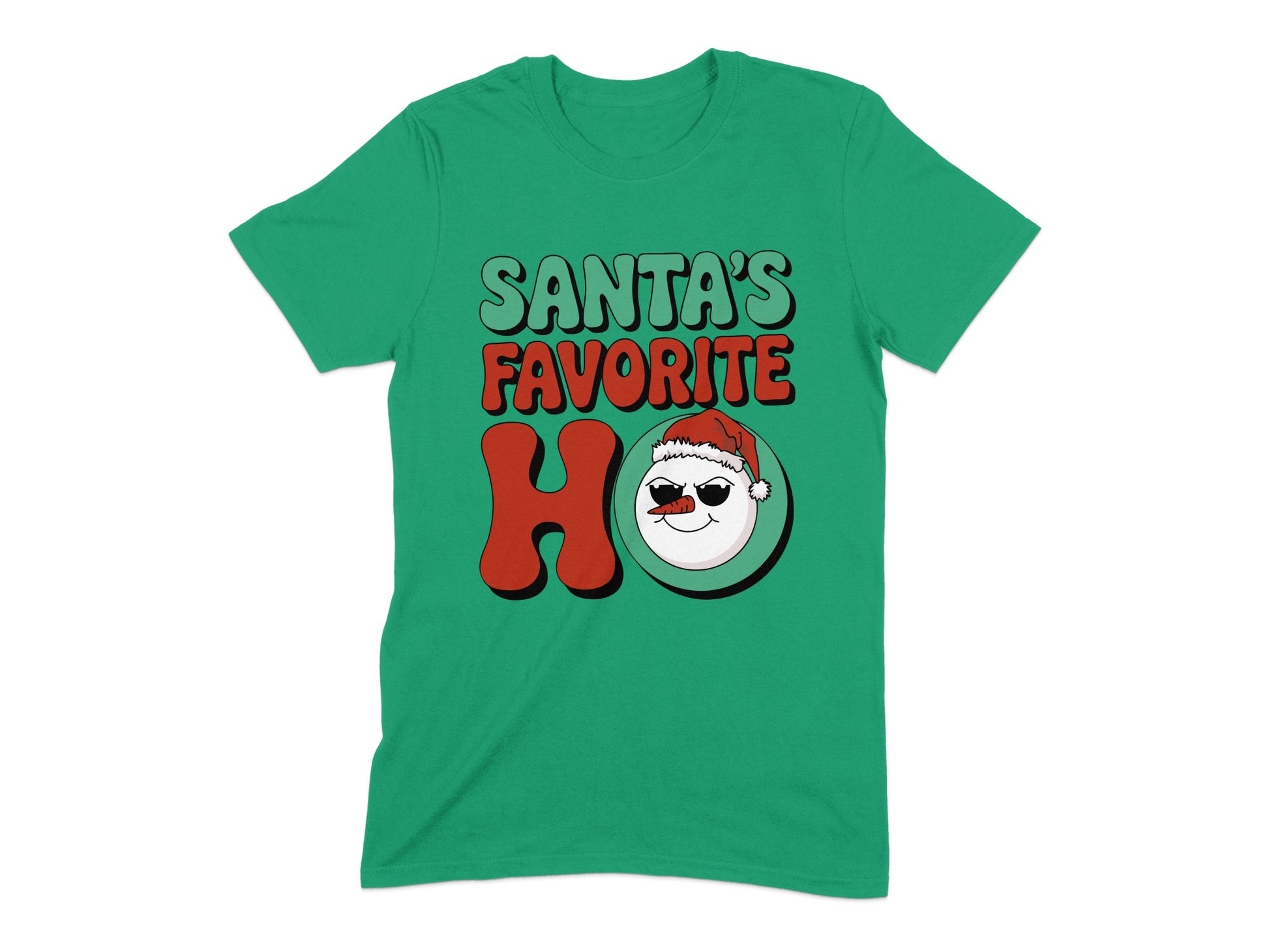 Santa's Favorite Funny Holiday Quote T-shirt Product Type