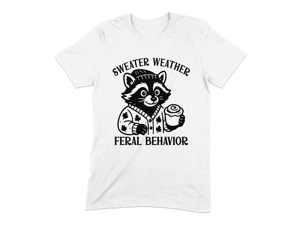 Sweater Weather Feral Behavior Graphic Tee product type