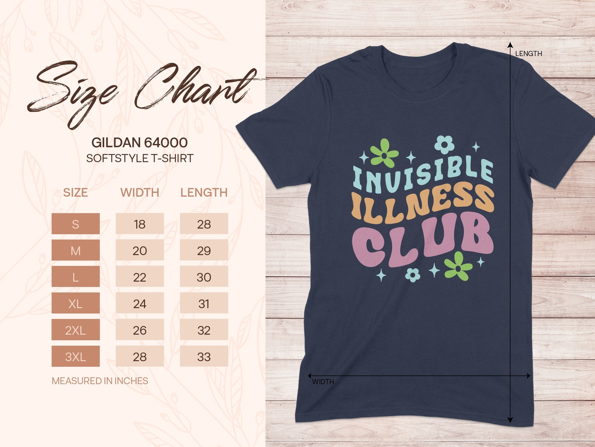 Invisible Illness Club Graphic T-Shirt product