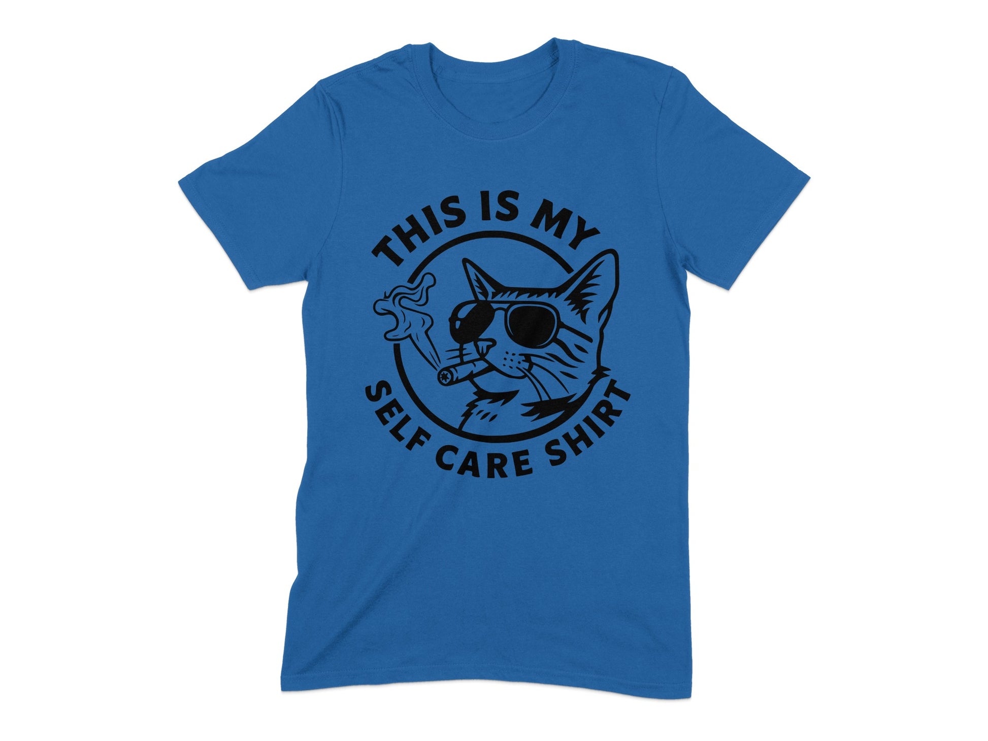 This is My Self Care Shirt Cat Design T-shirt product type