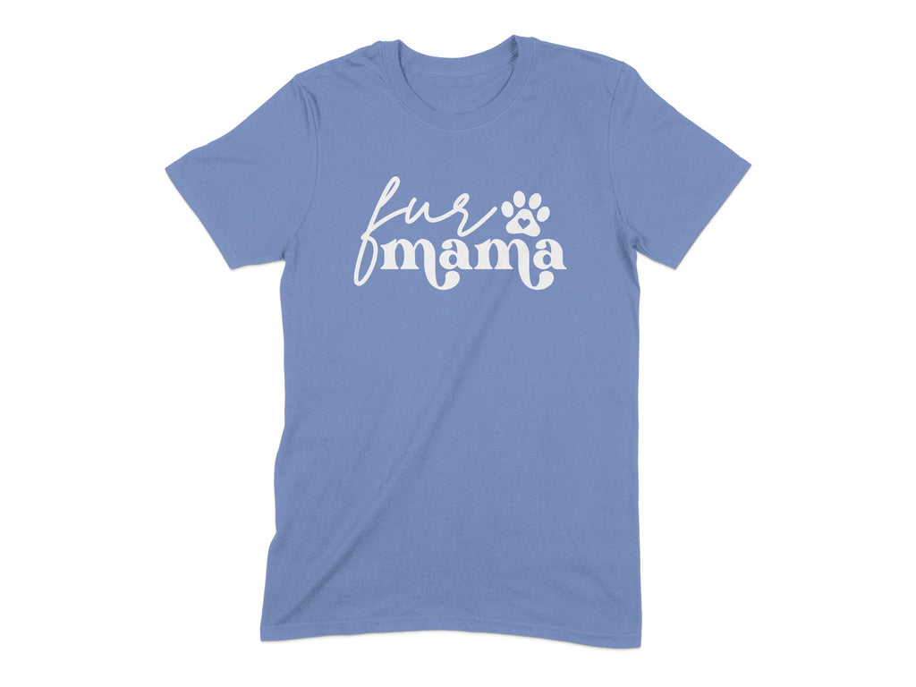 Fur Mama Paw Print Graphic Design T-Shirt product type