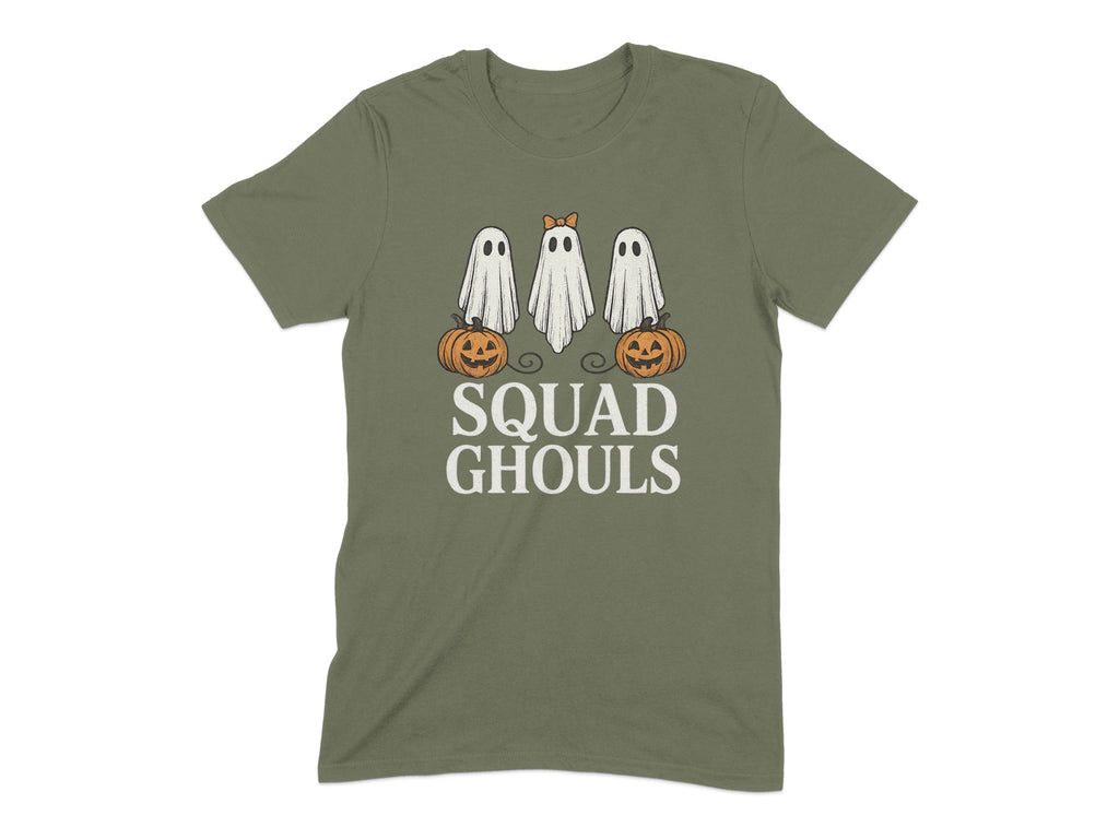 Squad Ghouls Ghosts Pumpkins Themed T-shirt Product