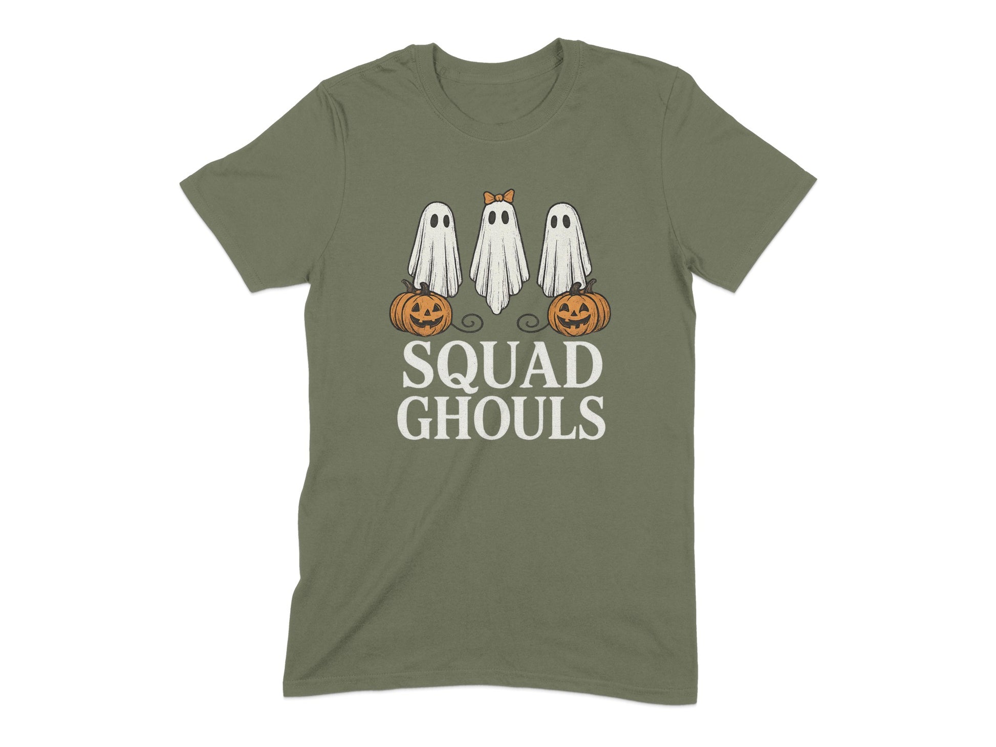 Squad Ghouls Ghosts Pumpkins Themed T-shirt Product