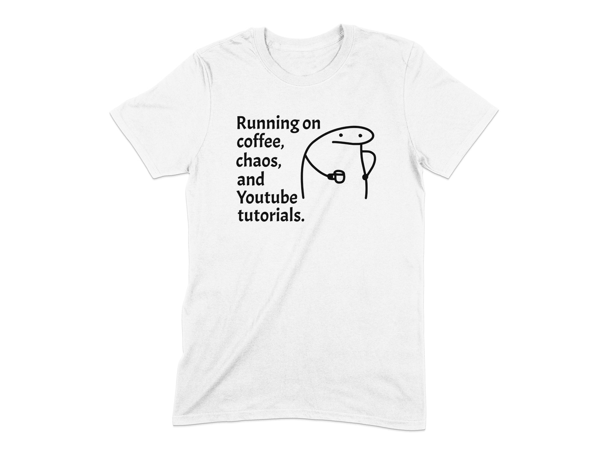 Running on coffee chaos and Youtube tutorials product type