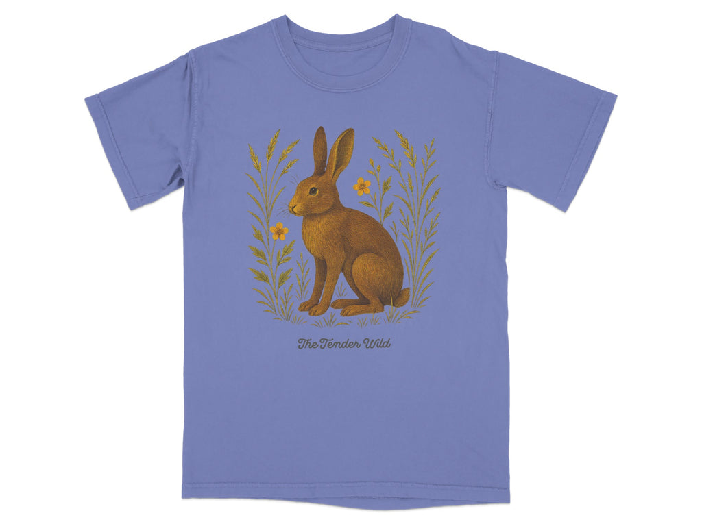 The Tender Wild Artistic Rabbit Tee product