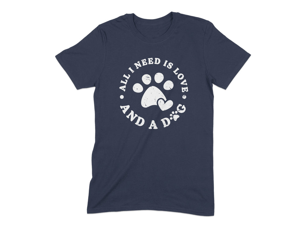 All I Need is Love and a Dog Graphic T-Shirt product