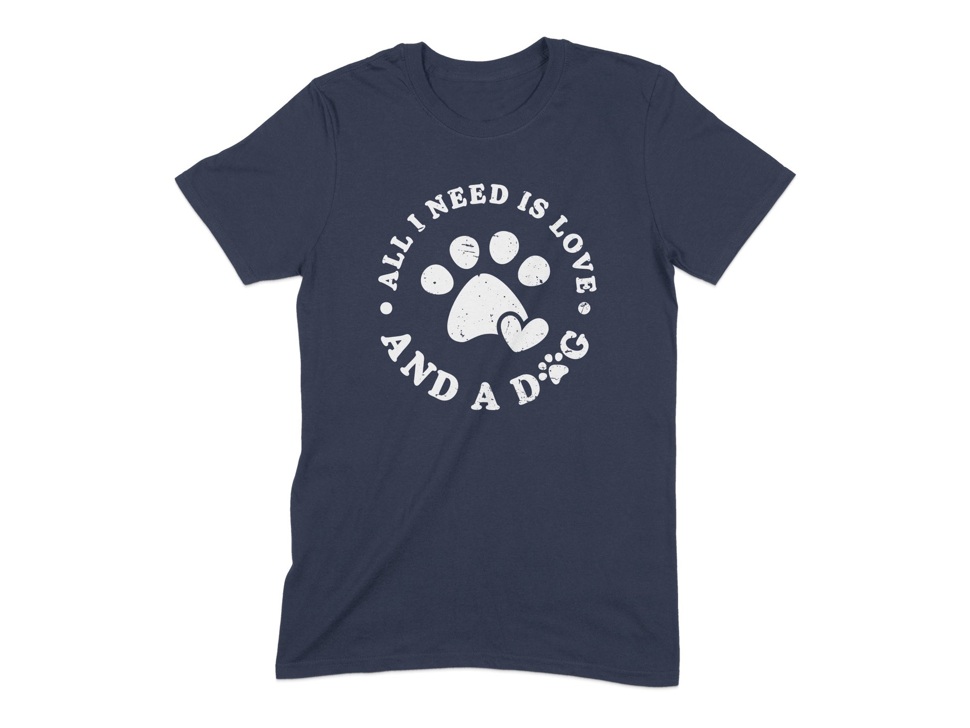 All I Need is Love and a Dog Graphic T-Shirt product