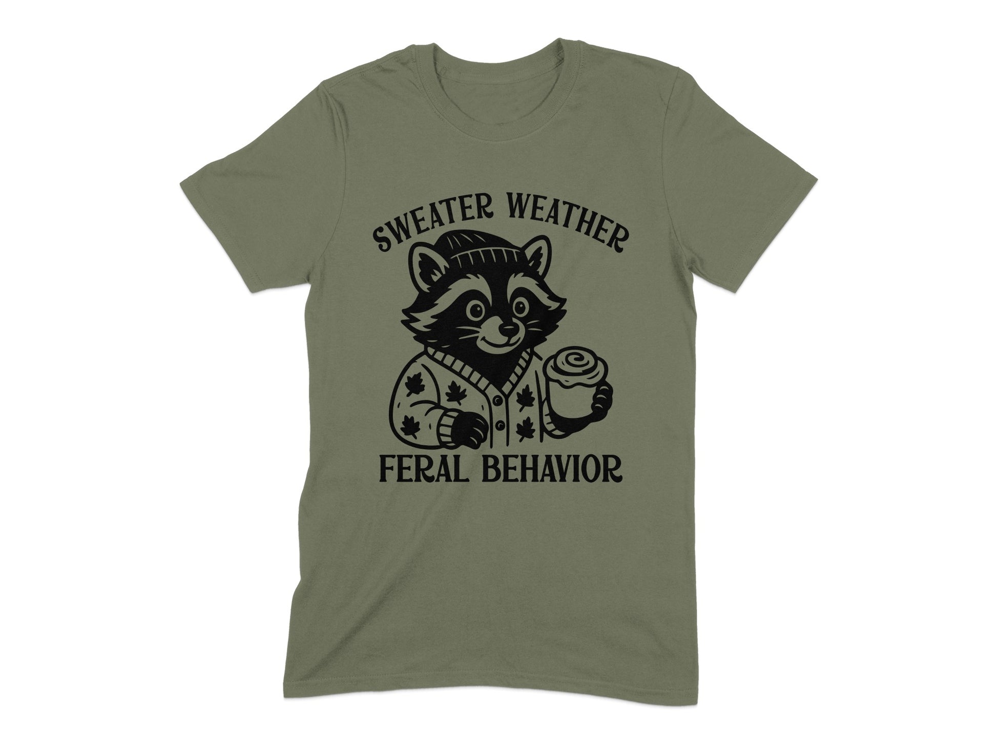 Sweater Weather Feral Behavior Graphic T-Shirt product type
