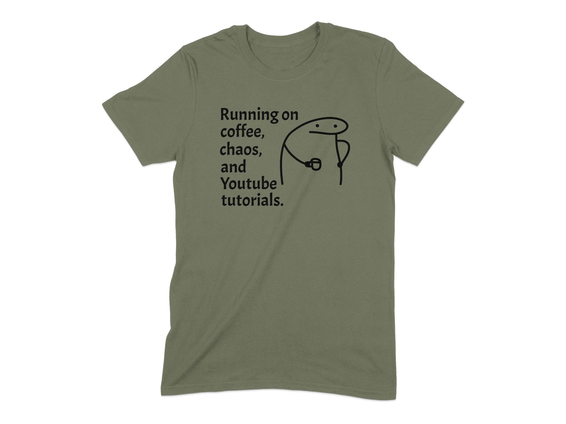Running on coffee chaos and Youtube tutorials product type