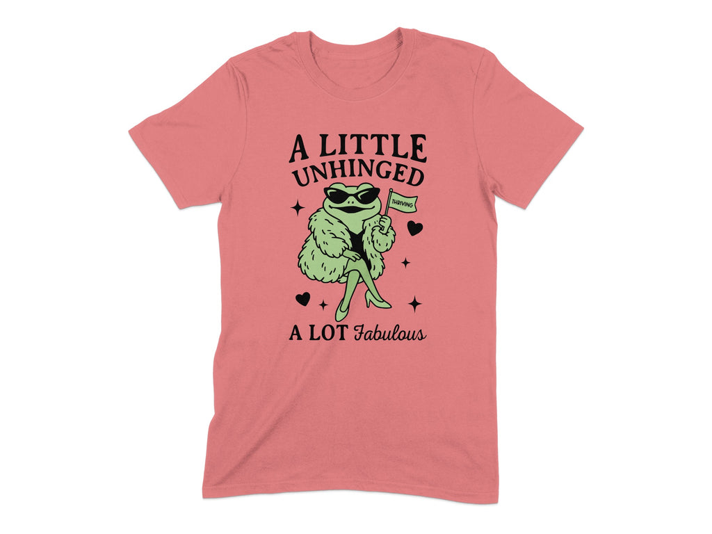 A Little Unhinged A Lot Fabulous T-shirt product type