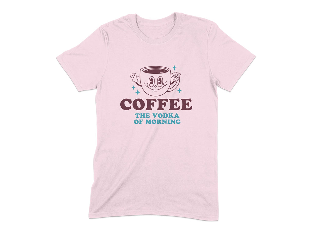 Coffee The Vodka of Morning Graphic Tee product