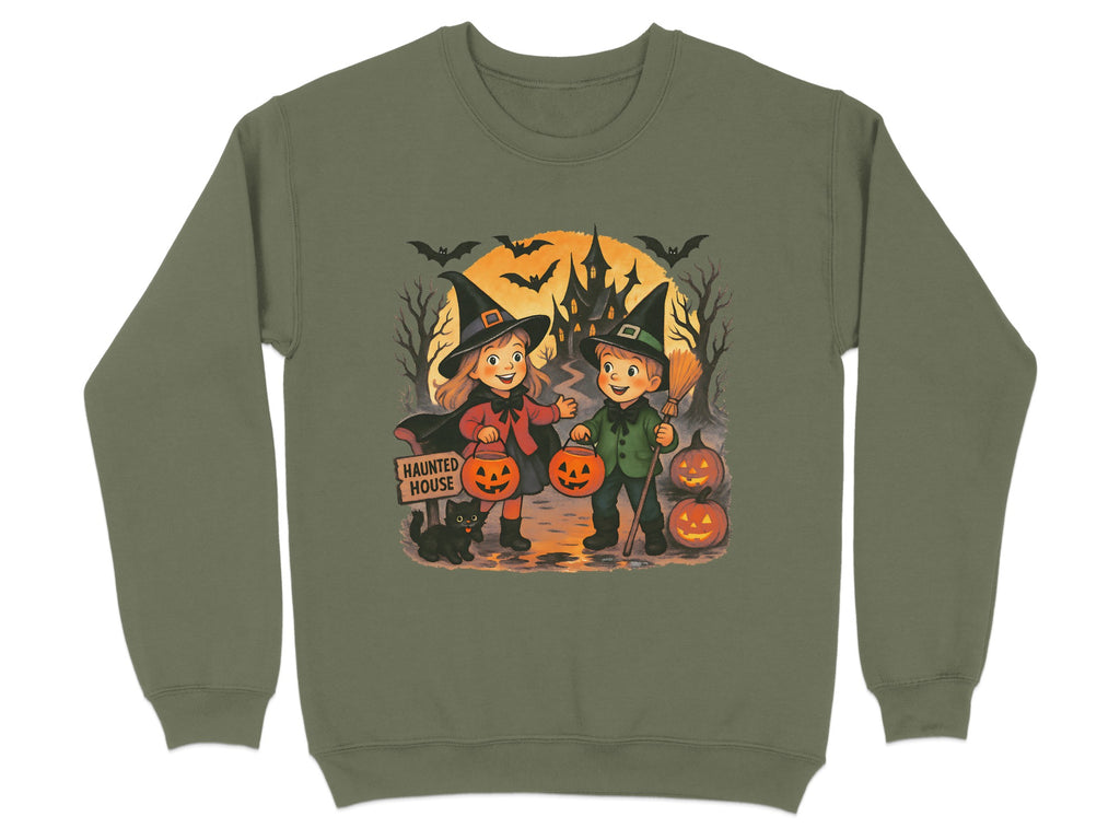 Haunted House Halloween Kids Sweatshirt product type