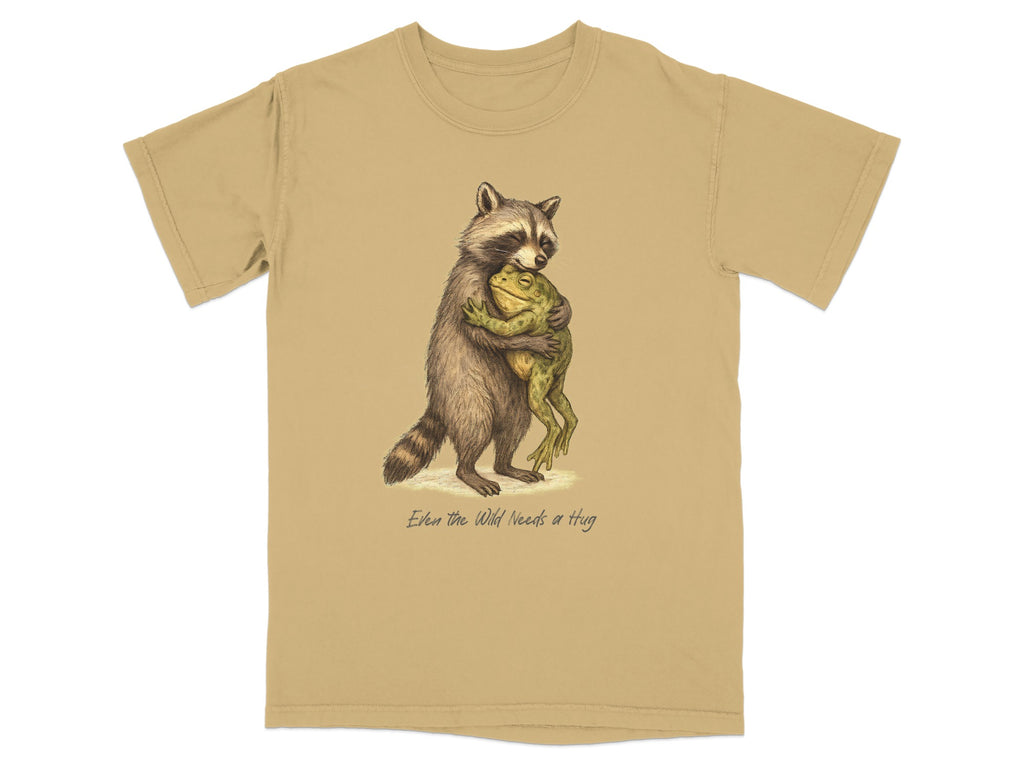 When the Wild Needs a Hug Graphic T-shirt product type