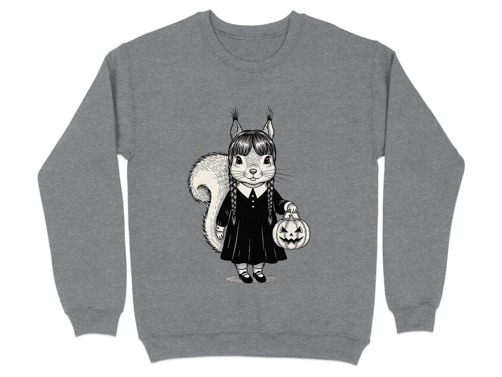 Cute Squirrel with Halloween Jack-o'-Lantern Sweater product type