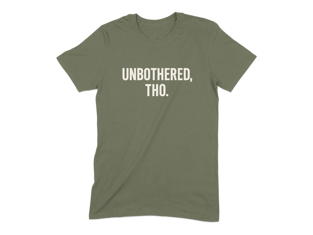 Stylish Unbothered Tho Graphic Tee Shirt product type