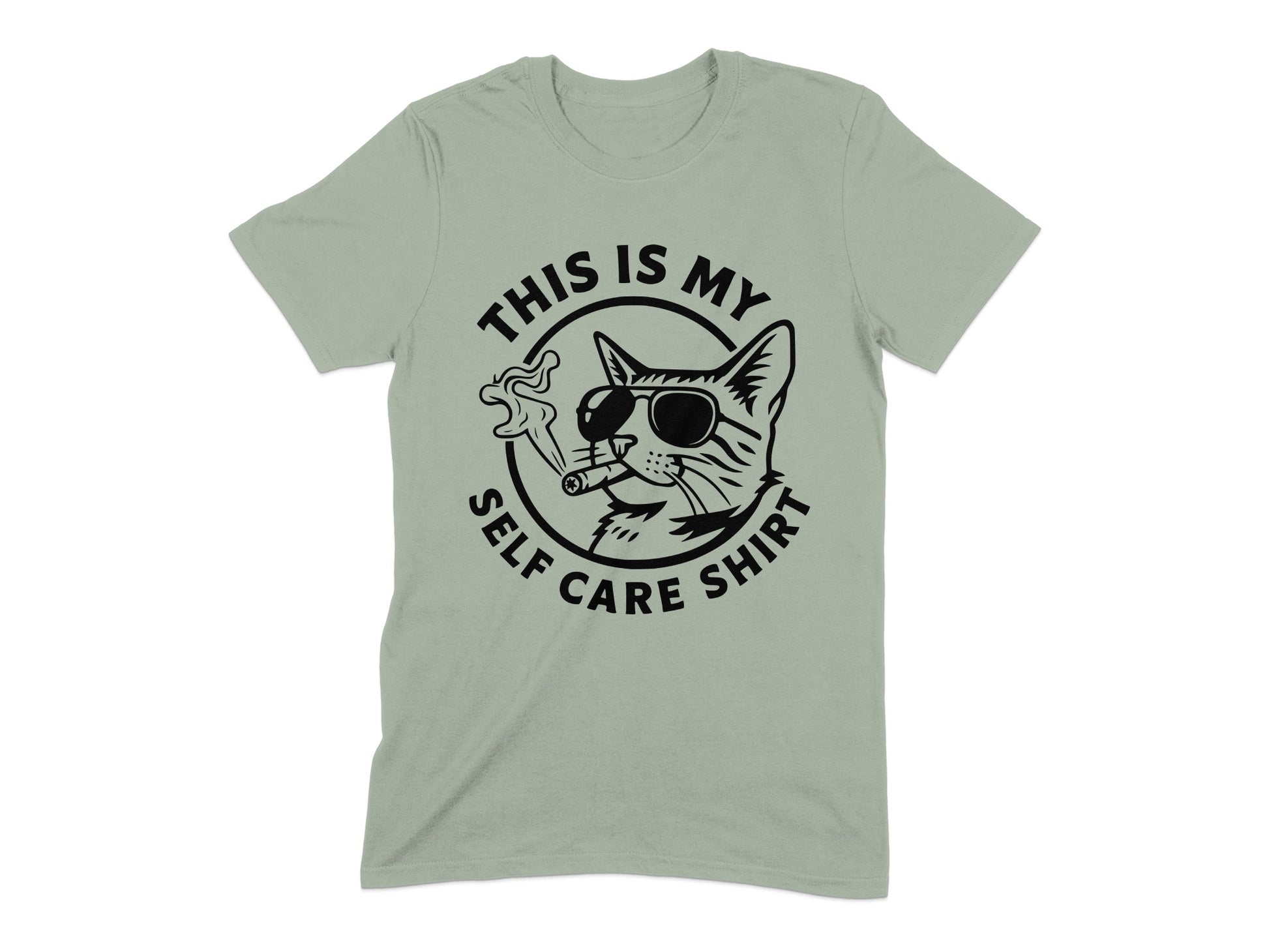This Is My Self Care Shirt Cat Design Shirt product type