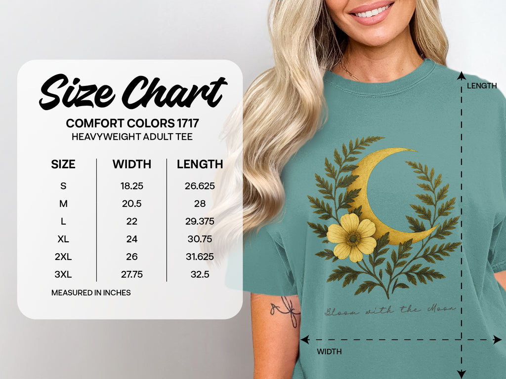 Glow With The Moon Nature Graphic Adult Tee product type