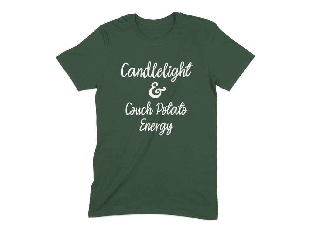 Candlelight and Couch Potato Energy T-shirt product