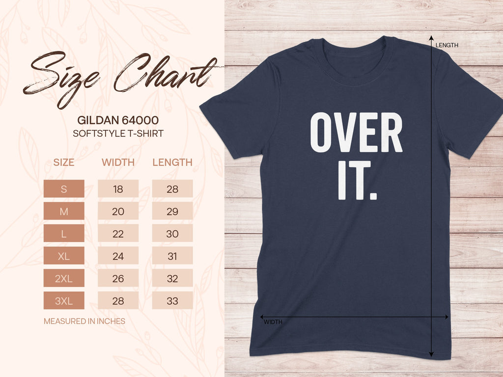 Over It Graphic Printed Short Sleeve T-Shirt product type