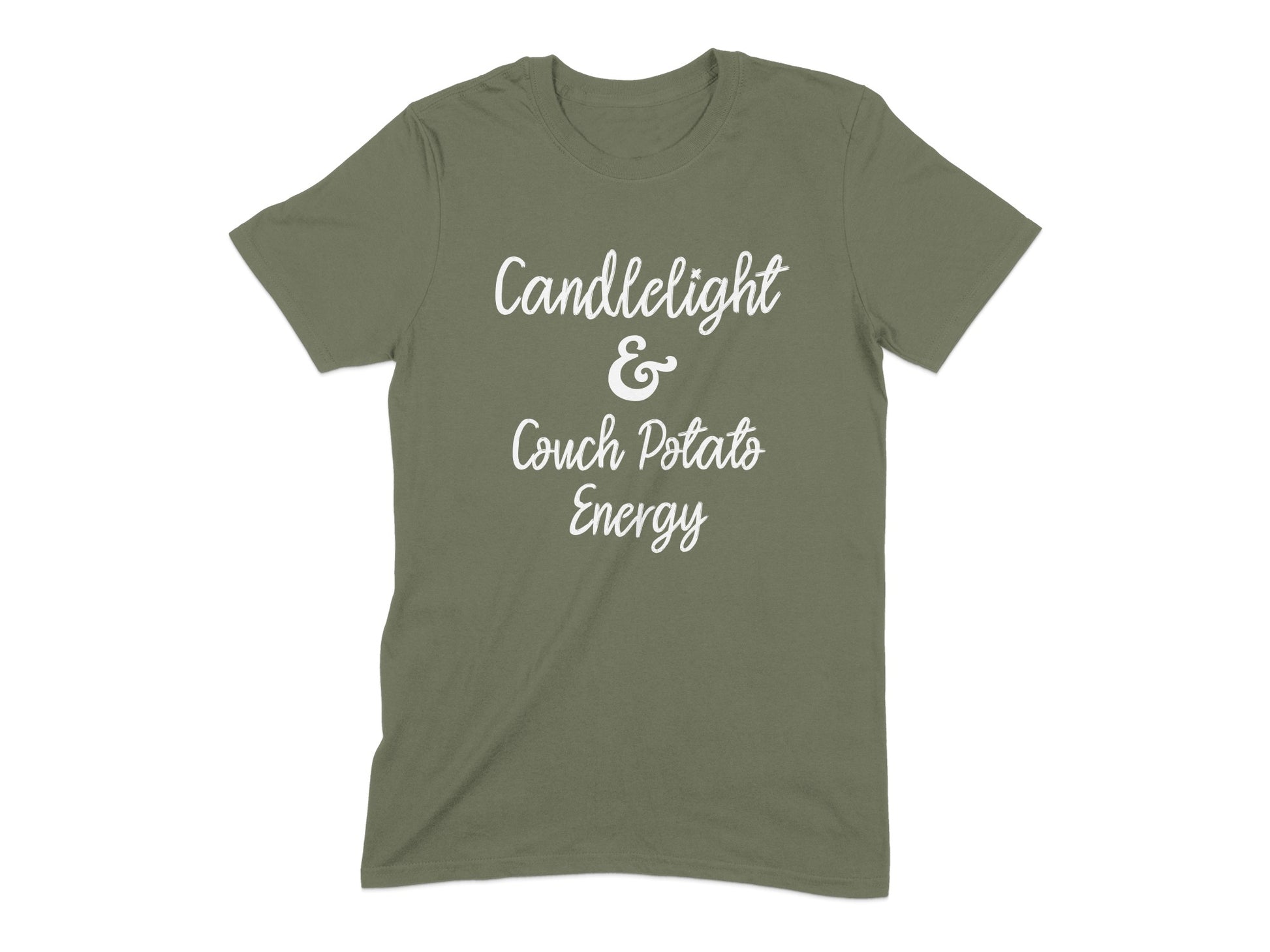 Candlelight Couch Potato Energy T-shirt product type