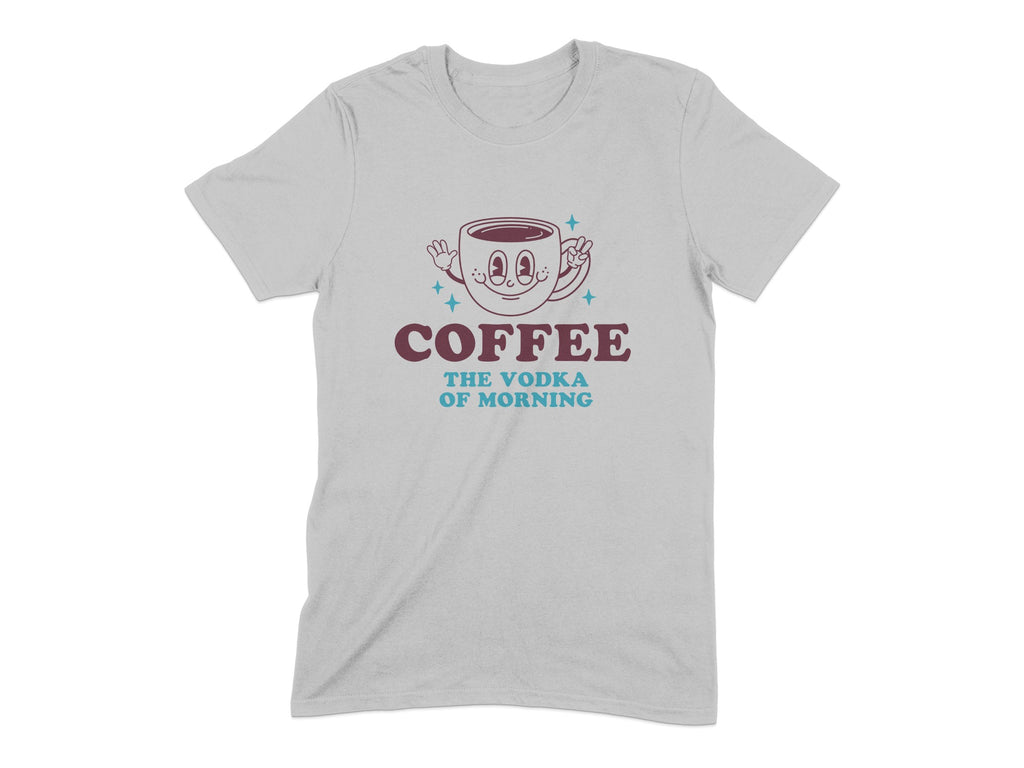 Coffee The Vodka Of Morning Unique T-shirt product