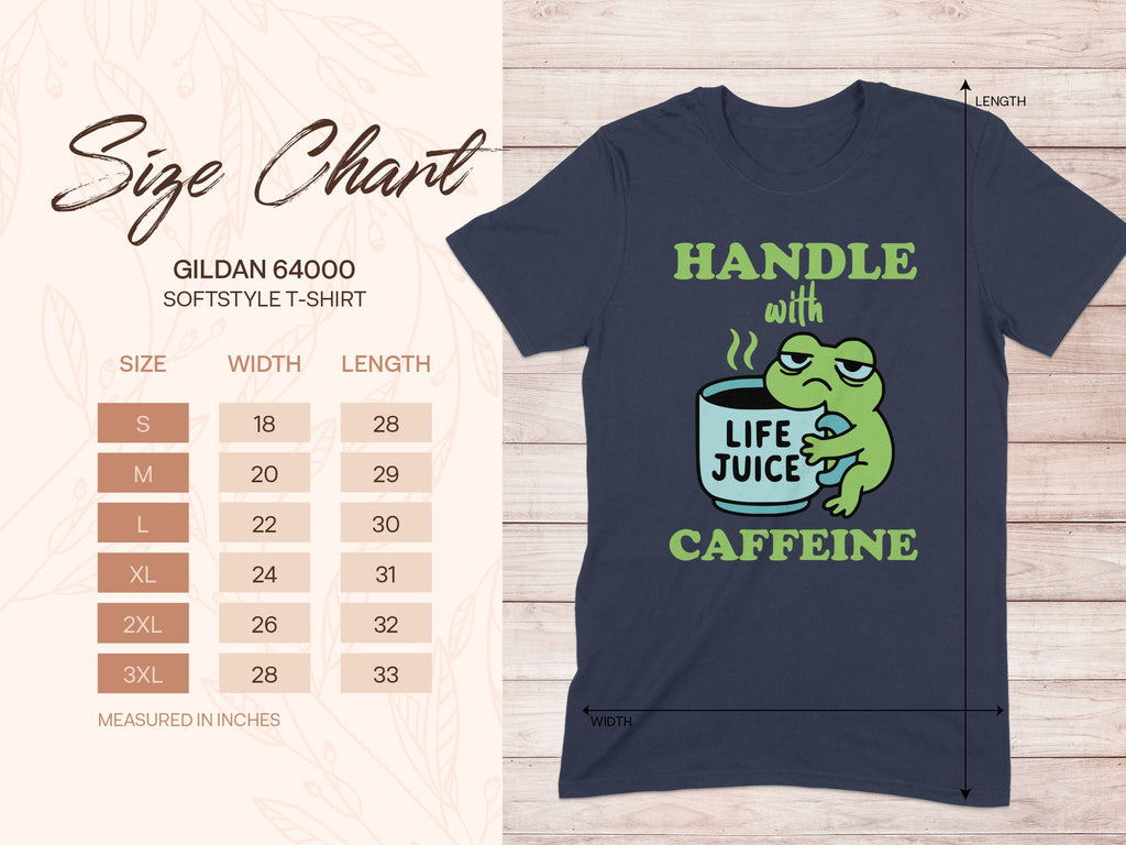 Handle with Life Juice Caffeine t-shirt product type