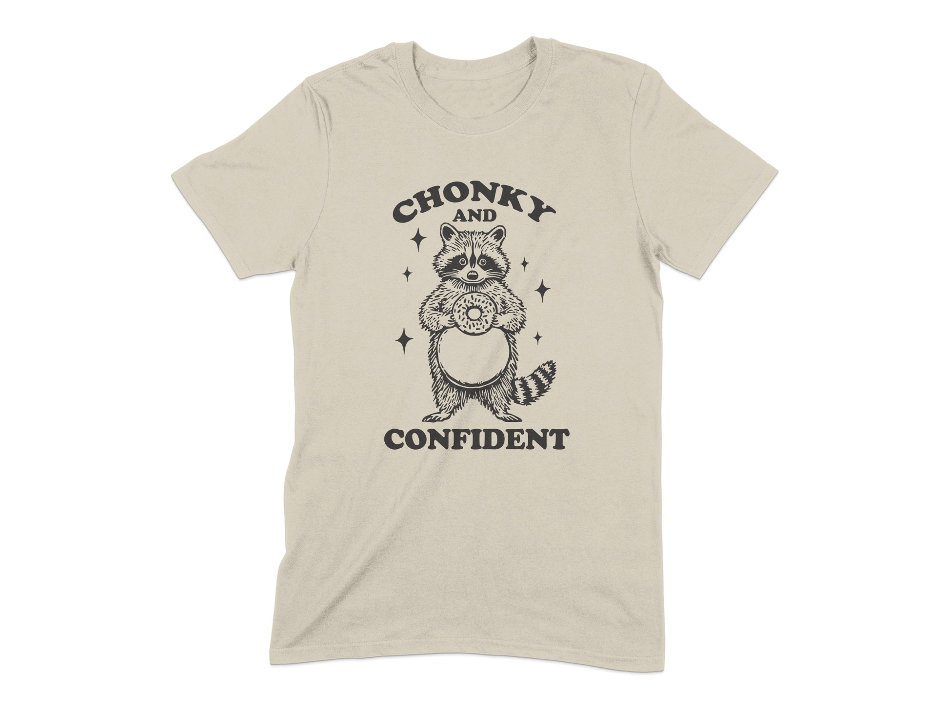 Chonky and Confident Raccoon Design T-Shirt product