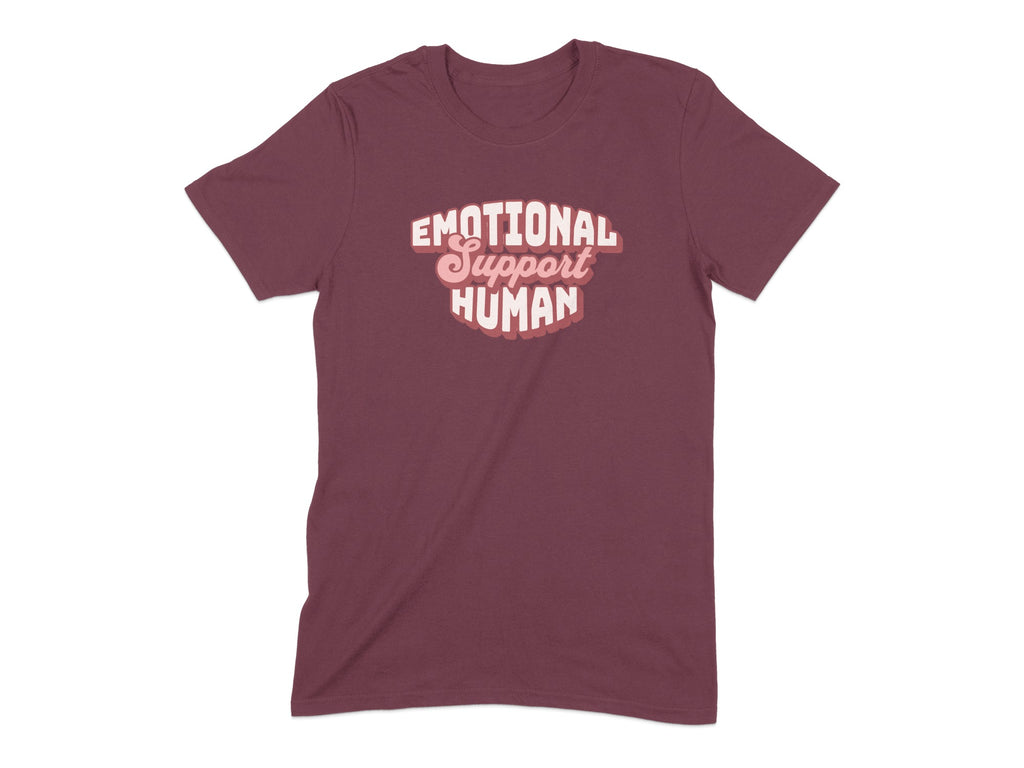 Emotional Support Human Graphic T-shirt product